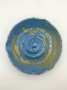 Assiette Bleu
