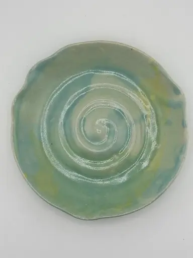 Assiette Turquoise